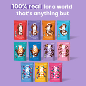 UNREAL pretzels snack-time moment with chocolate crunch