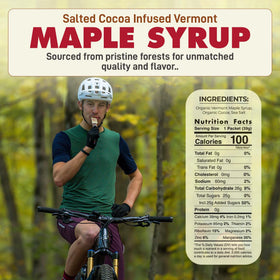 Untapped single-serve pack on workout display.