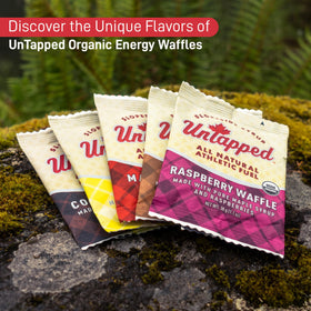 Untapped Maple Waffles offer sustained energy with low glycemic carbs.