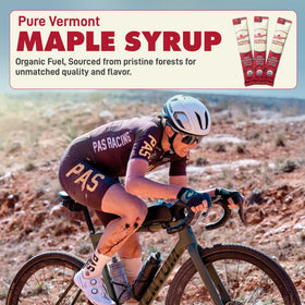 Untapped Vermont maple syrup packet stadium sprint energy for quick bursts