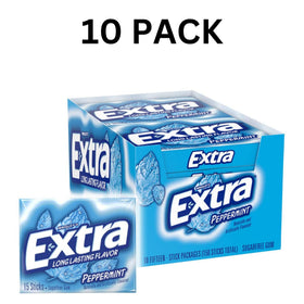 Laiby peppermint gum box view highlights convenient packaging for sharing at work or travel