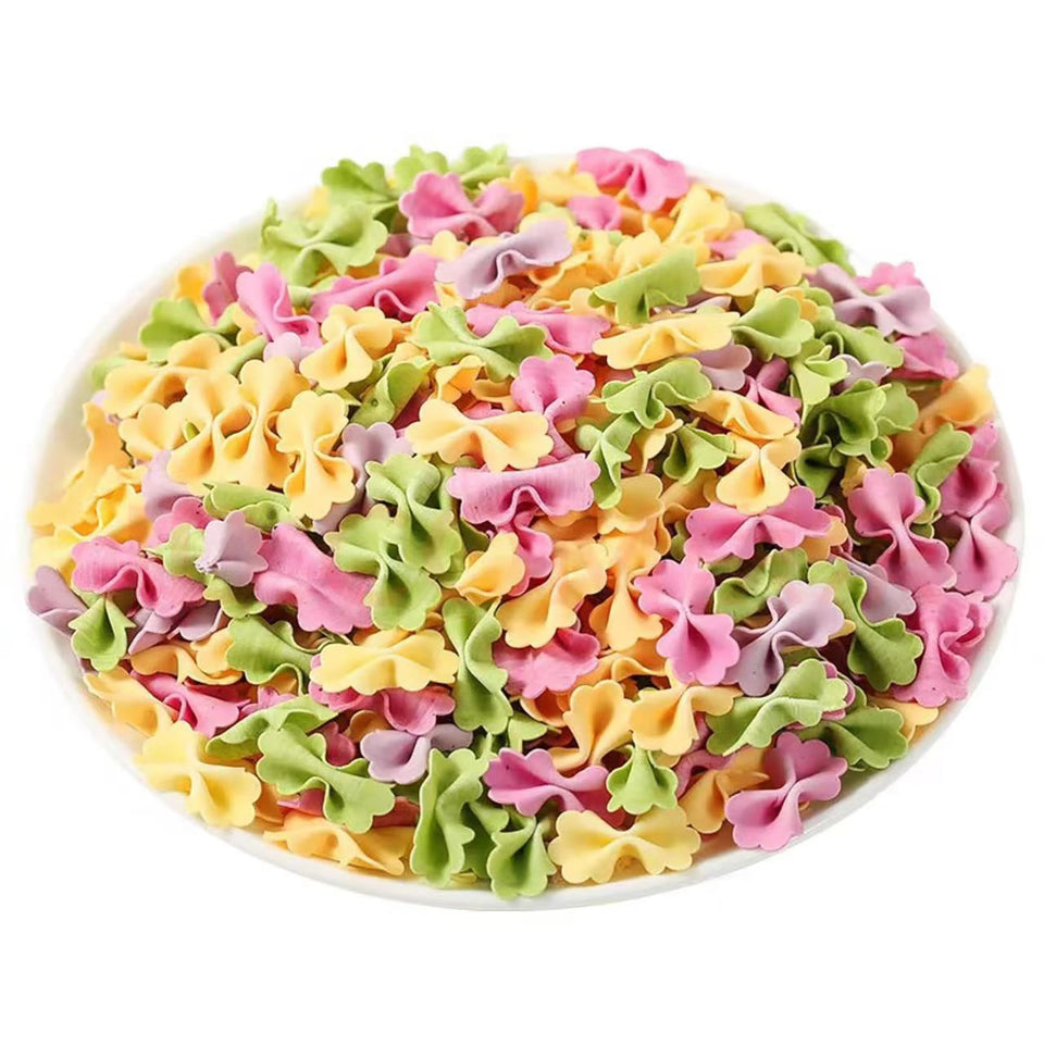 UpBots butterfly pasta in vibrant colors for a playful dinner