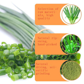 UpBots scallion powder packaging box highlighting convenient storage.