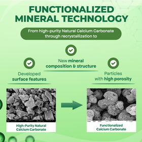 Graphic showing hydroxyapatite for enamel remineralization concept