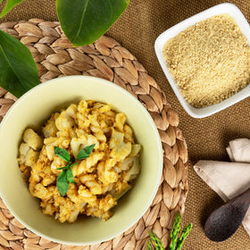 Family-friendly NOOCH IT 12oz jar supports busy weeknight meals.