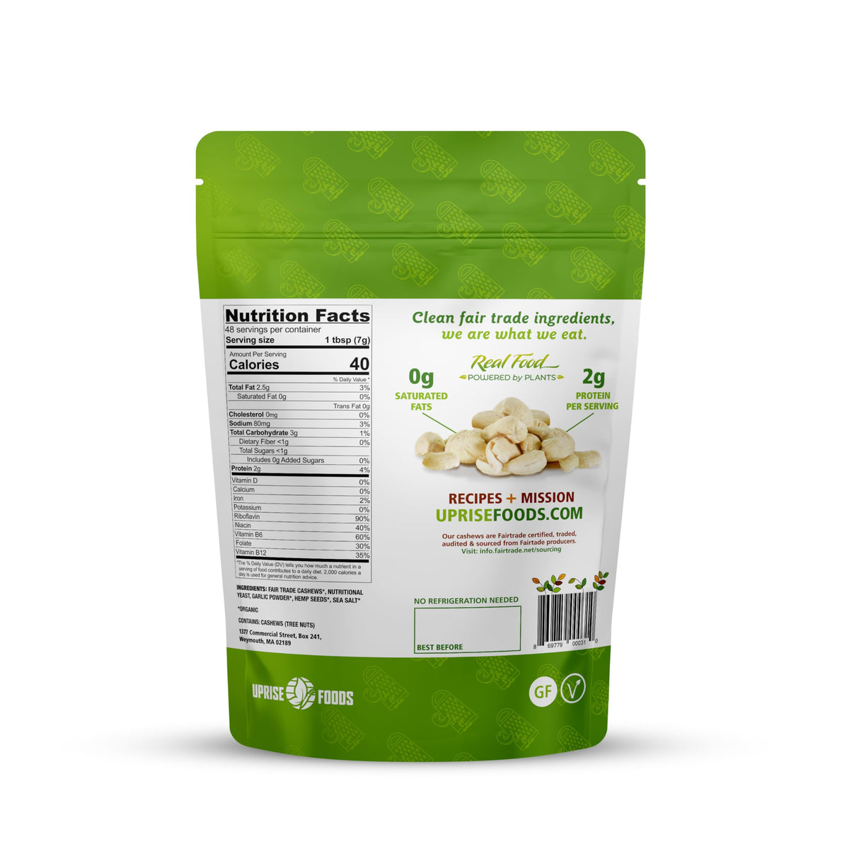 Pasta nights elevated by NOOCH IT vegan parmesan dust.