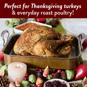 Urban Accents Gourmet Gobbler brine bag in use, safe and eco-friendly brining process.