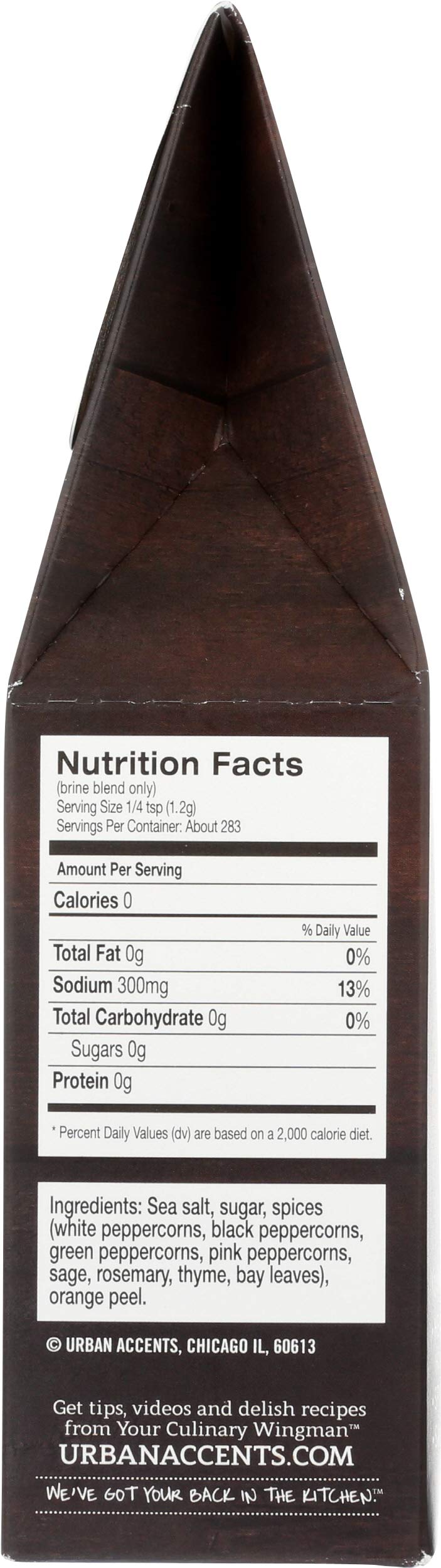 Urban Accents Gourmet Gobbler gluten-free blend delivers natural flavor for meals.