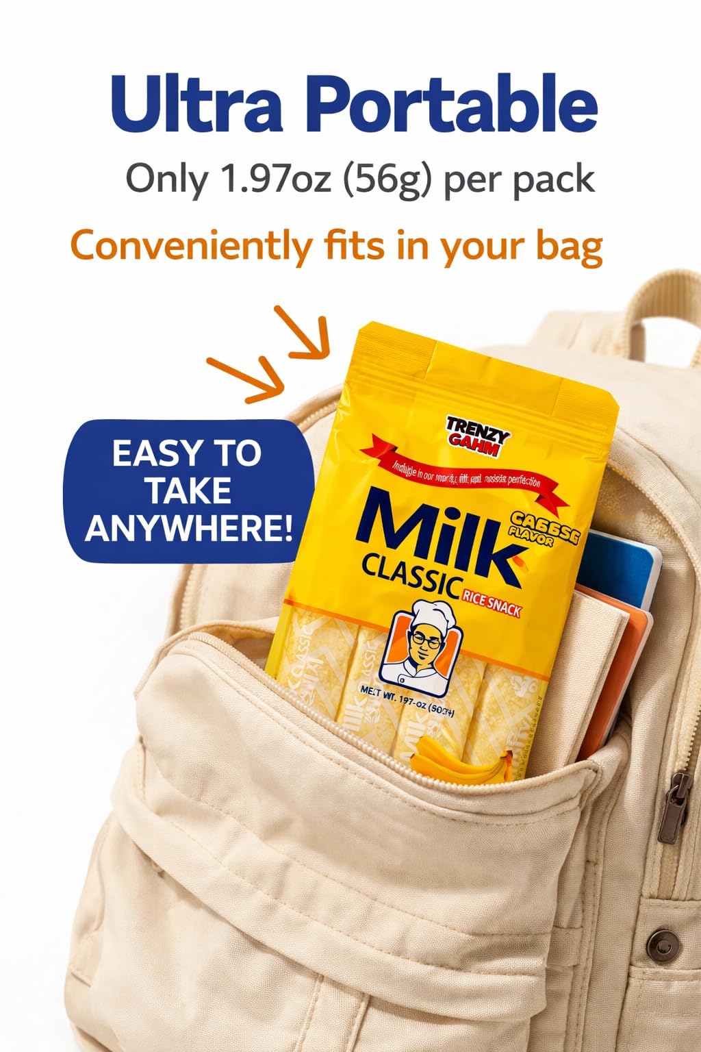 Urban HJ Melt-in-the-mouth crackers for quick energy breaks.