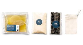 Urban Kitchen kombucha tea mix with organic tea bag for smooth fermentation.