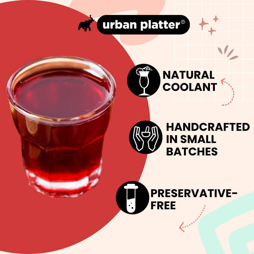 Urban Platter Kokum Syrup is a versatile family-friendly concentrate