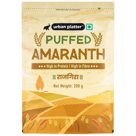 Urban Platter puffed amaranth bowl showing light crunch and nutty aroma