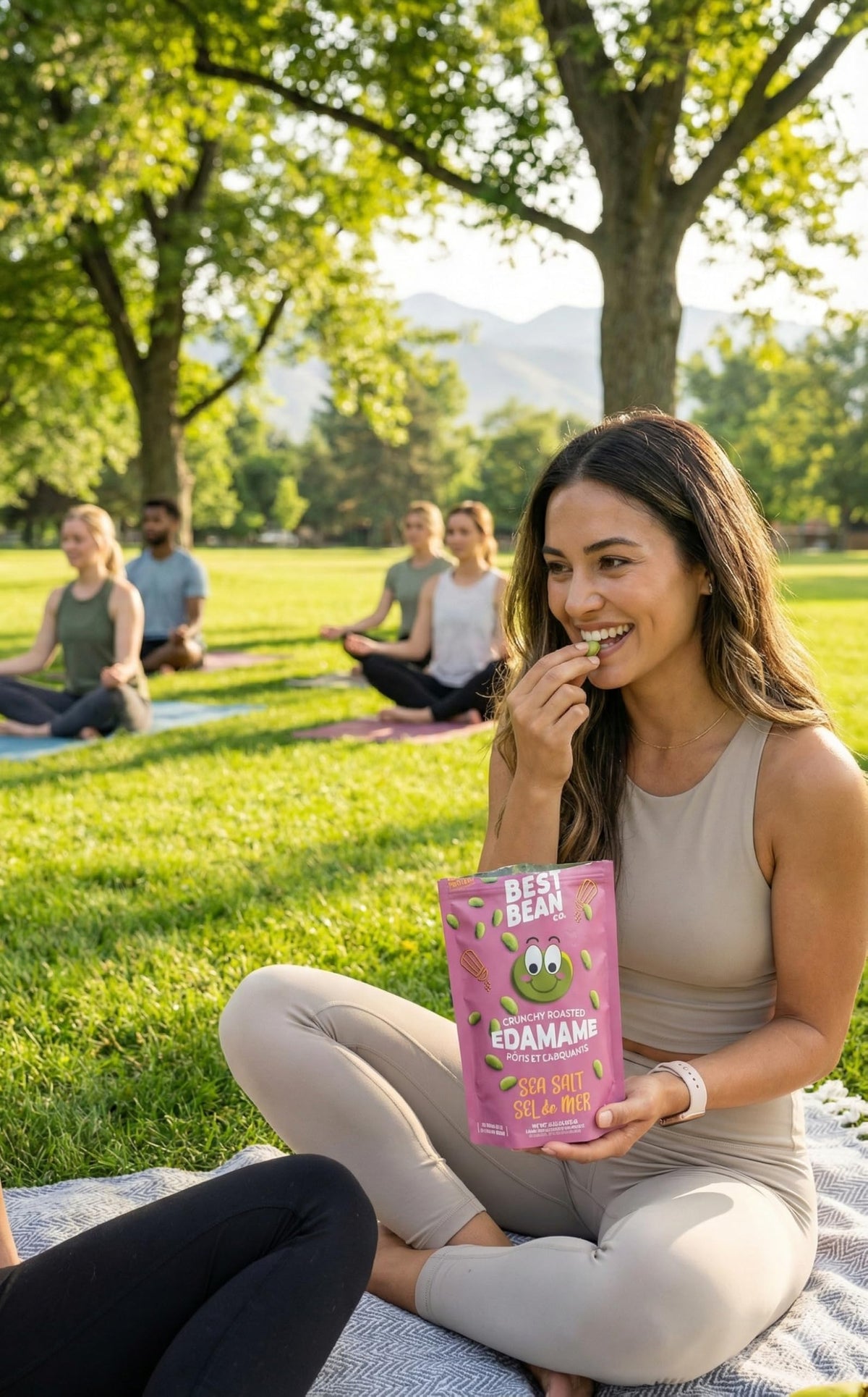 Sriracha ranch edamame by Urbani Best Bean Co adds zest and crunch