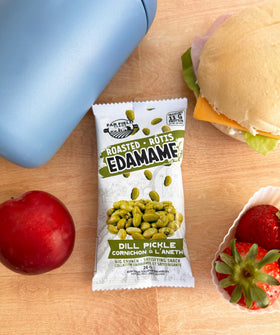Urbani Far Field Edamame Salt Vinegar bag for tangy crunch on the go
