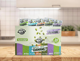 Urbani Far Field Edamame portion-size bags ideal for lunchboxes