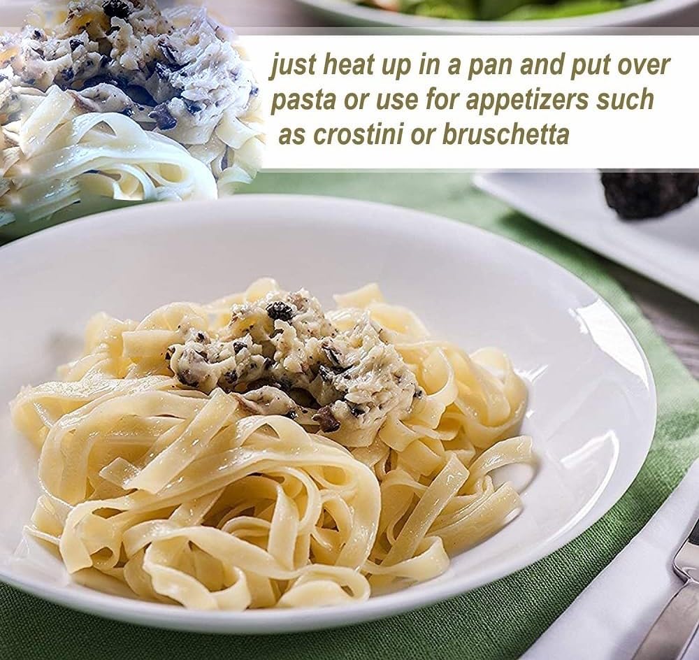 Urbani Truffles ingredients close-up with mushrooms and artichokes for rich flavor.