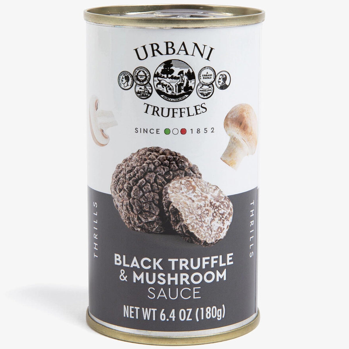 Urbani Truffles sauce bottle with label, rich aroma for gourmet meals