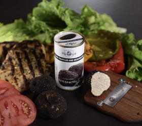 Urbani Truffles sauce with meat dish enhancing savory richness