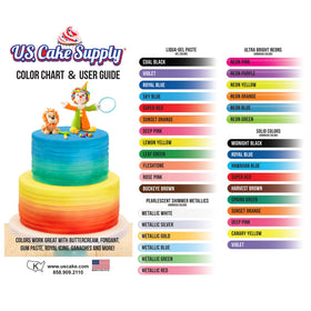 US Cake Supply versatile decorating ideas for desserts.