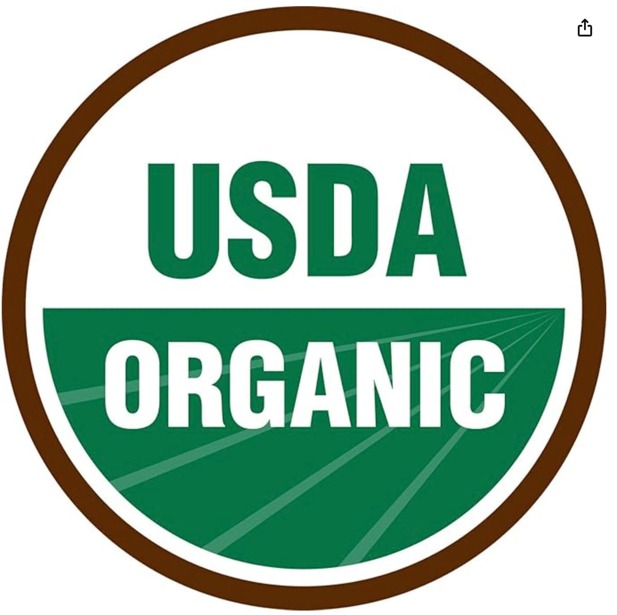 US Wellness Naturals Amalaki powder nutrition label indicating USDA Organic status.