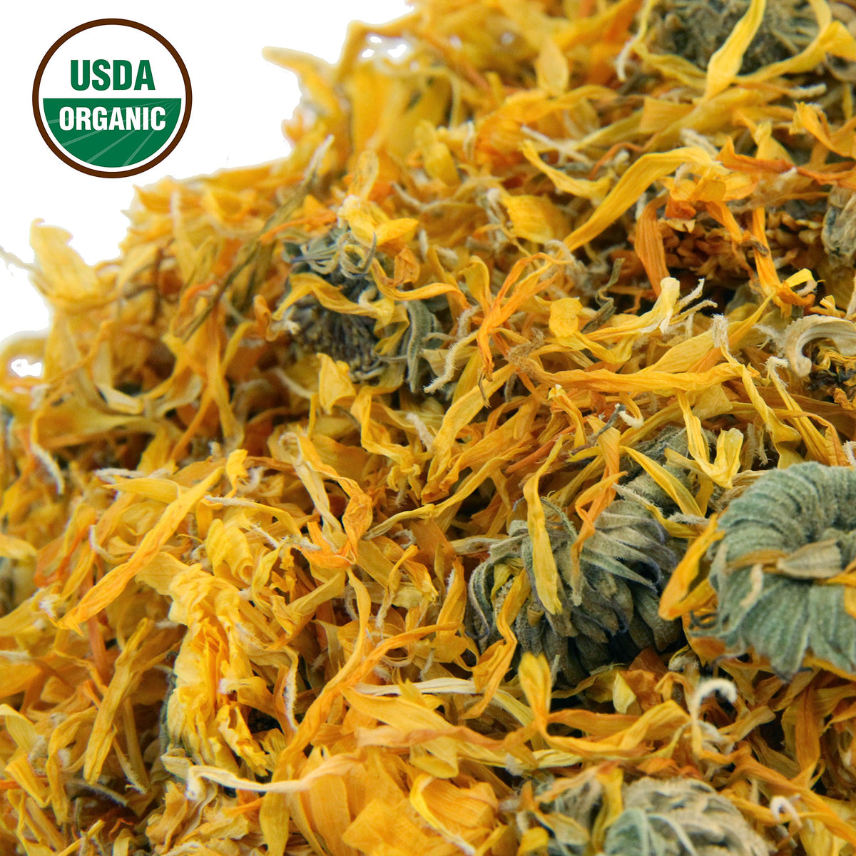 US Wellness Naturals BPA-free bulk bags keep Calendula Tea fresh.