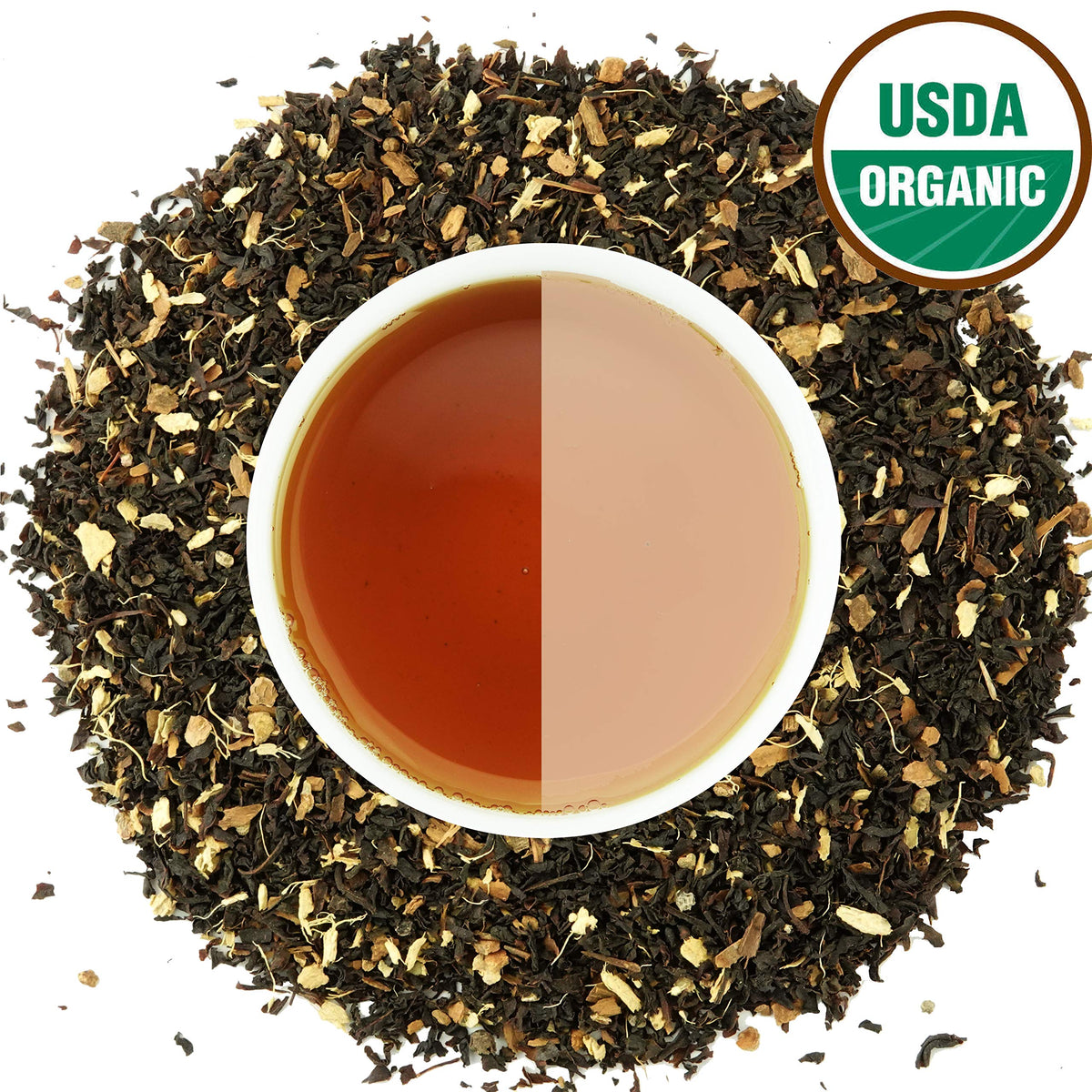 US Wellness Naturals spice-chunk closeup highlights cardamom and cinnamon ideal for aromatic chai blends.