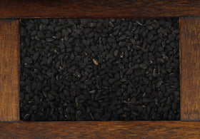 Egypt origin label with lot number for US Wellness Naturals black cumin seeds.