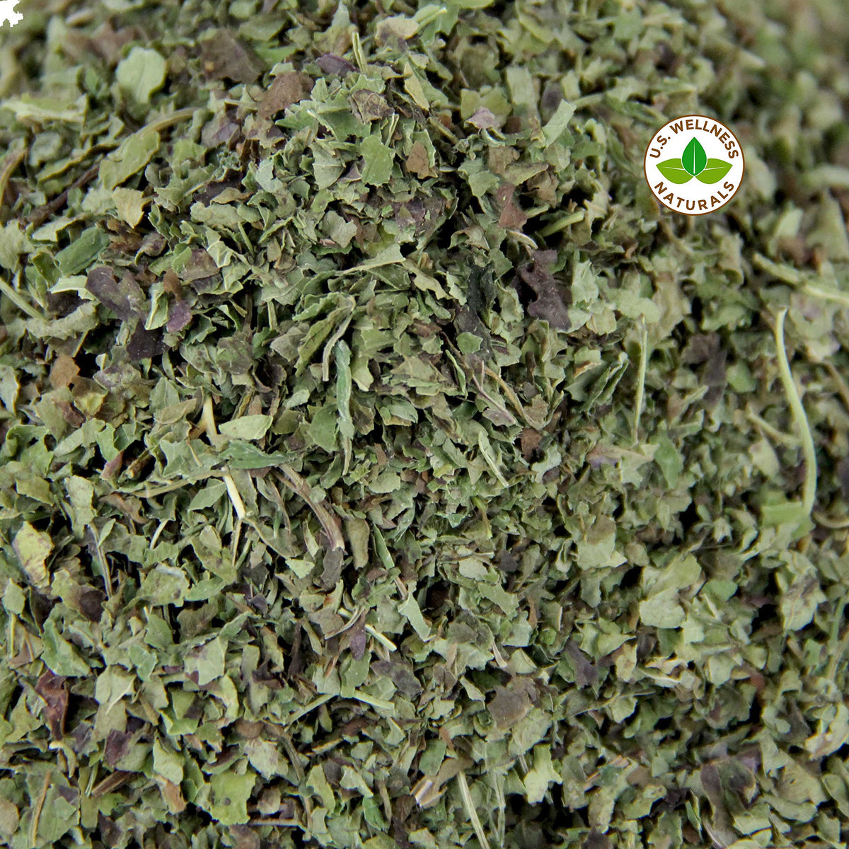 U.S. Wellness Naturals lemon balm white flowers on plant signal natural sweetness