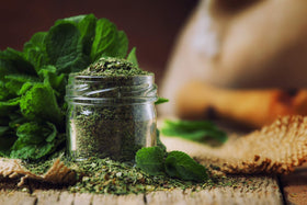 US Wellness Naturals peppermint tea cut-and-sifted leaves for quick brewing