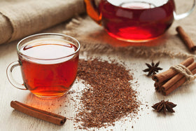 US Wellness Naturals Rooibos Tea USDA seal label, trusted organic certification.