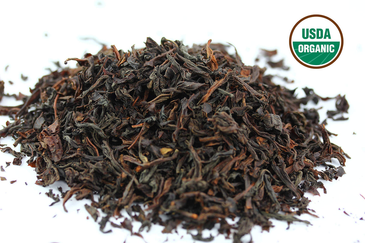 US Wellness Naturals English Breakfast Tea aroma fills a cup