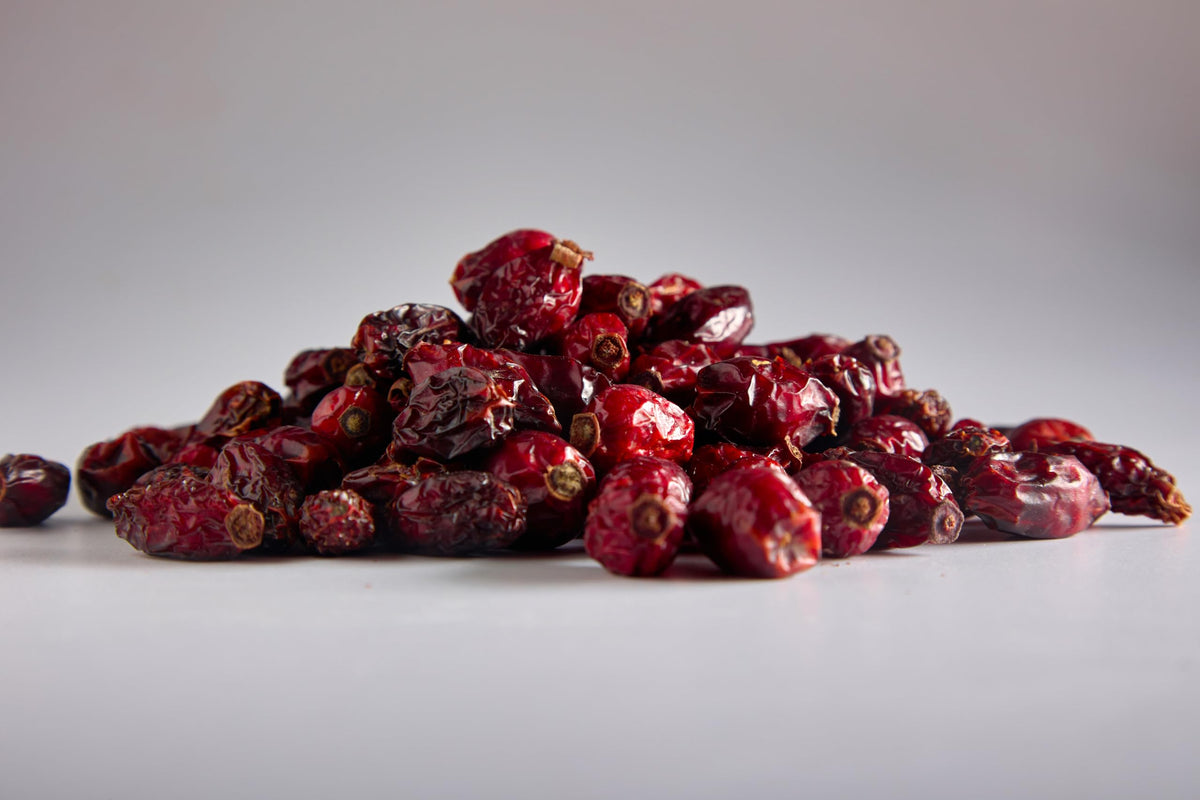 U.S. Wellness Naturals USDA Organic certification on rose hips tea.
