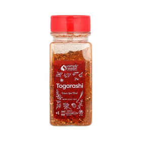 USimplySeason Togarashi spice jar adding vibrant heat to everyday meals.