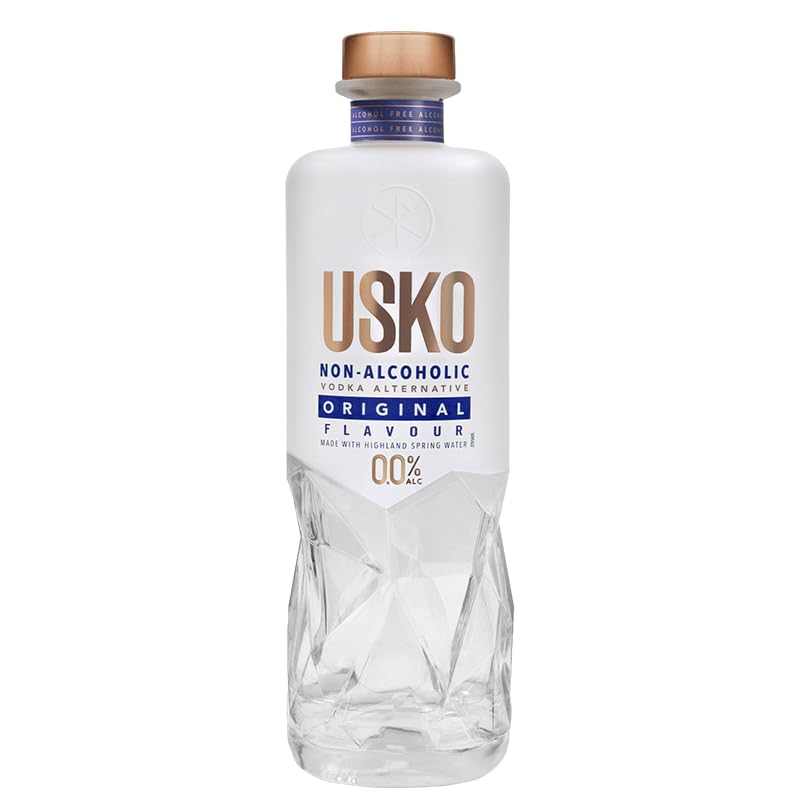 USKO Original bottle front view for non-alcoholic cocktails and mindful sipping