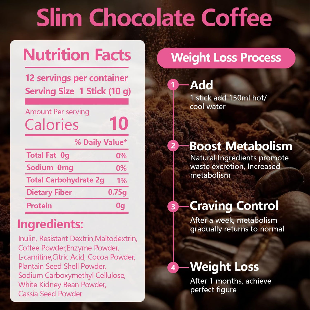 USTAR Slim Chocolate Coffee single-serve packets ready for fast energy boost