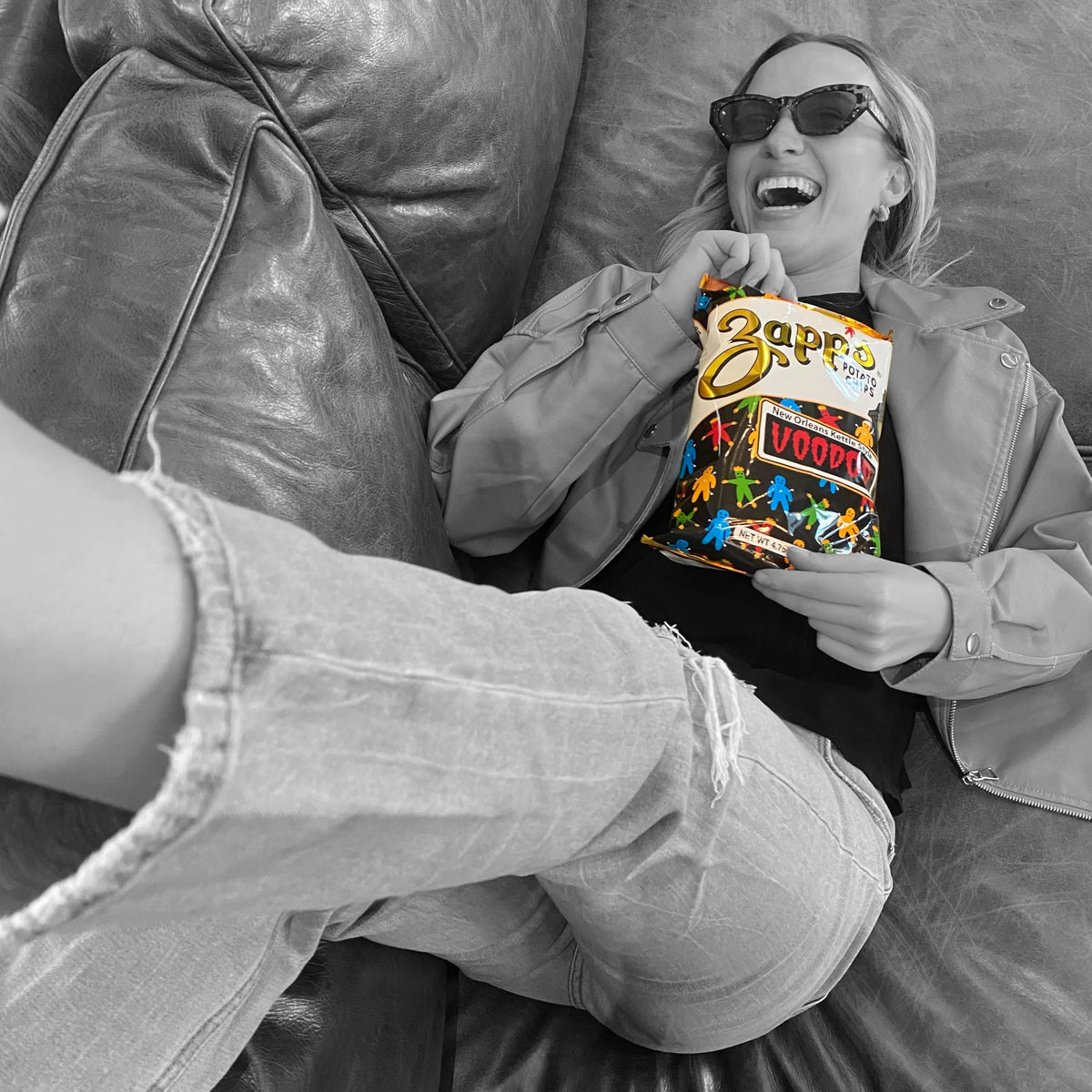 Utz 18-count box image highlighting convenient single-serve portions.