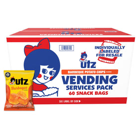 Utz Bar-B-Q potato chips in a 1 oz bag for convenient on-the-go snacking
