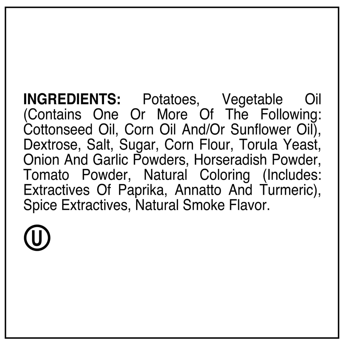 1 oz Utz Bar-B-Q serve bag shown for lunchboxes