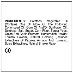 1 oz Utz Bar-B-Q serve bag shown for lunchboxes