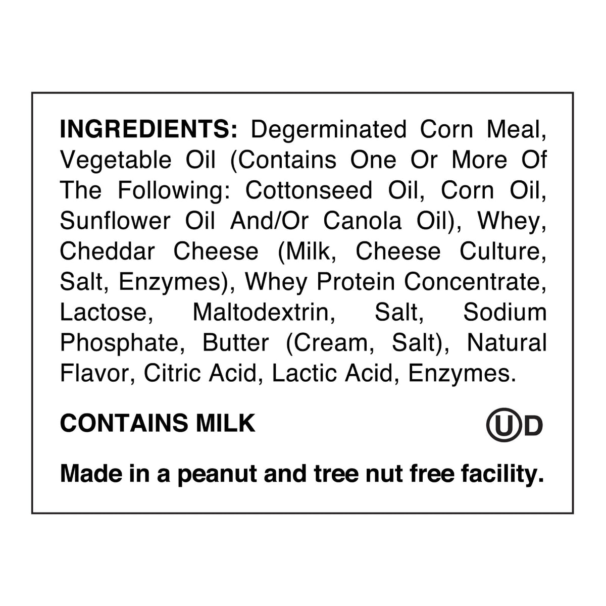 Utz Baseballs packaging with Kosher Certified mark for trusted snacking