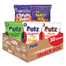 Utz Best of Utz 30-count snack box variety for easy sharing.
