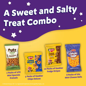 Utz Cheese Balls bite-sized snack, cheddar flavor that adds a crispy cheese crunch.