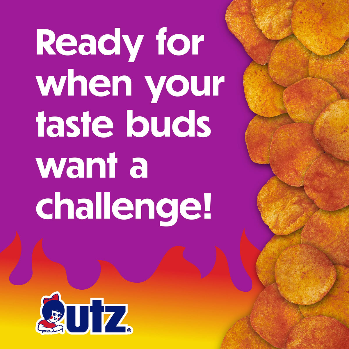 Utz Honey Barbecue chips bag with sweet-smoky flavor for backyard snacking.
