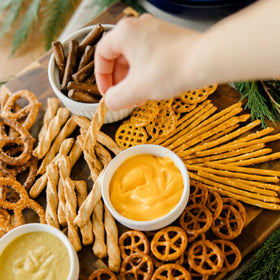 Utz Mixed Minis Mike's Hot Honey Pretzels pack, bold flavor for snacking.