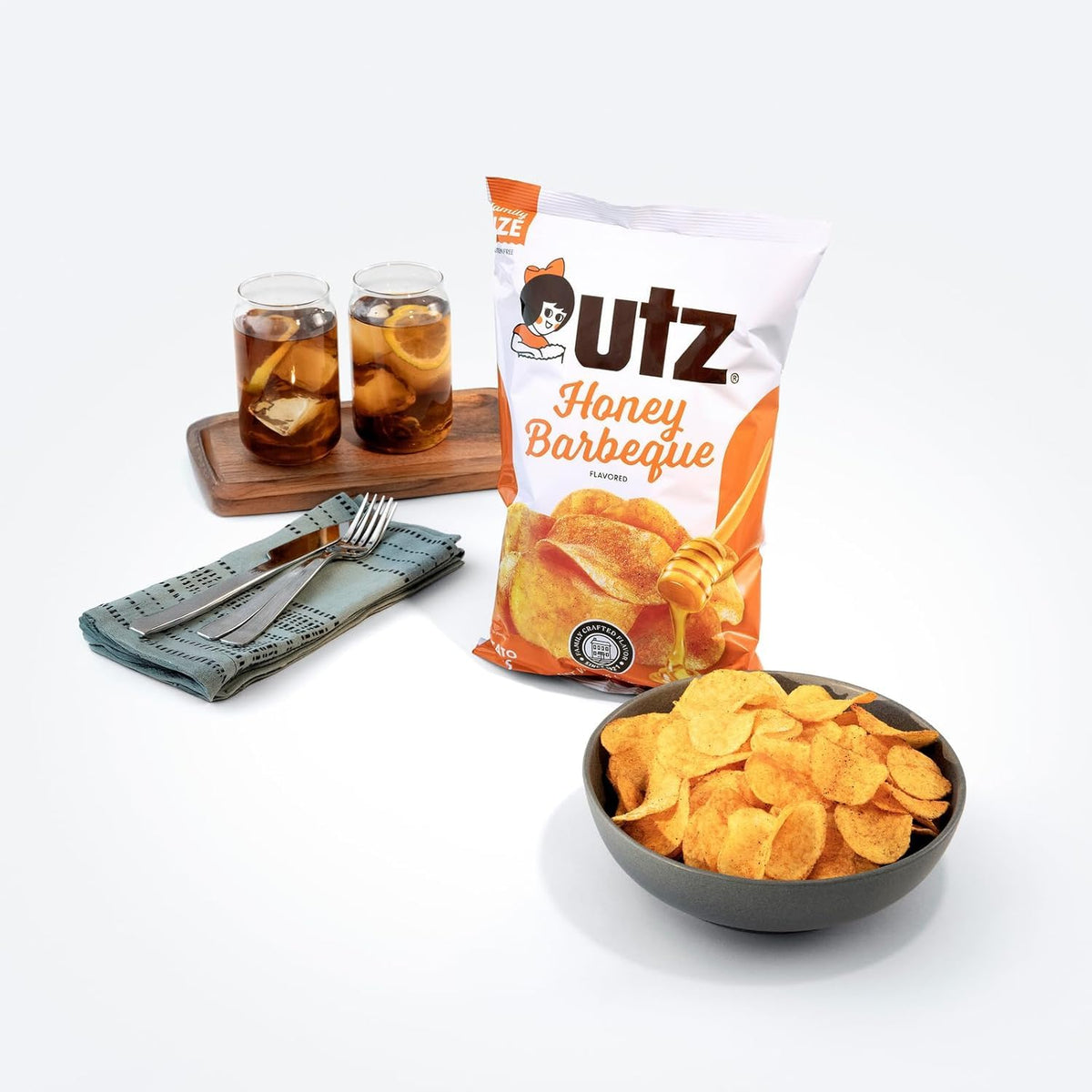 Utz Party Mix combines textures for a crowd-pleasing nibble at events.