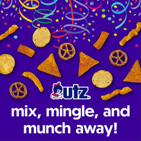 Utz Party Mix bag combines flavors for easy party snacking.