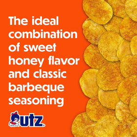 Utz Red Hot chips bag delivering fiery heat for spice lovers.