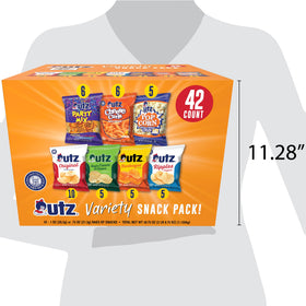Utz BBQ Chips 1 oz pack ideal for lunches and outings