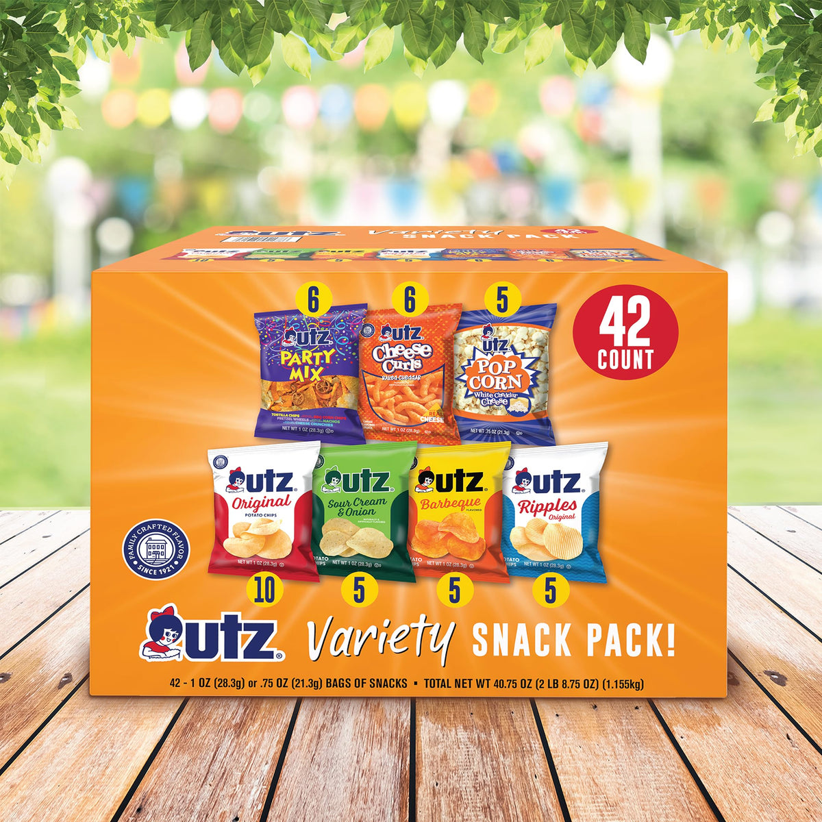 Utz Cheese Curls 1 oz bag as a crunchy on-the-go treat