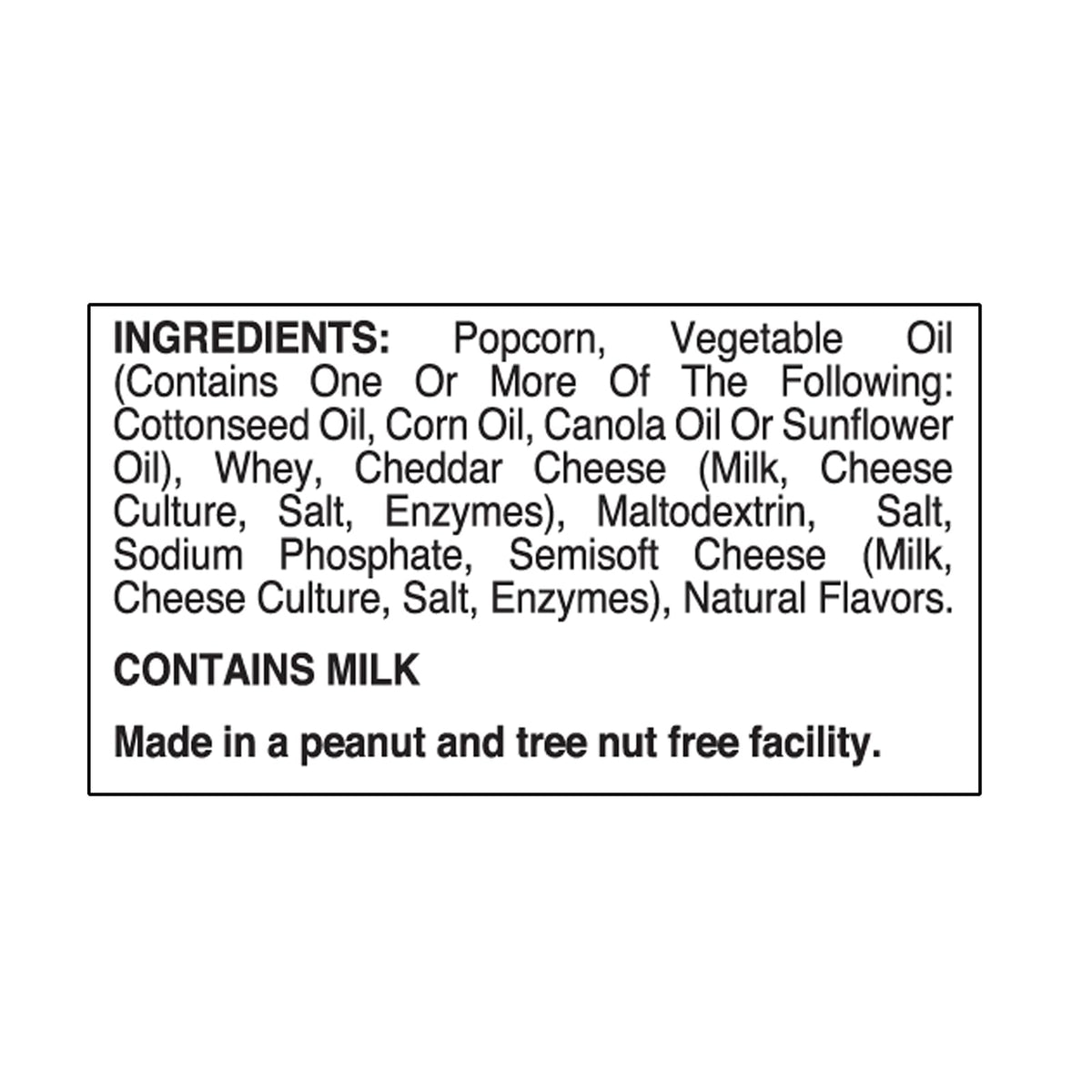 Utz White Cheddar popcorn 60-count box for on-the-go snacking.